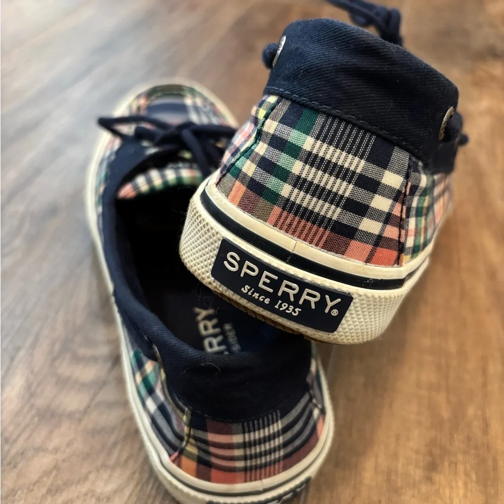 Sperry Men’s Plaid‎ Top-Sider Size 10 Boat Shoe with Lace Tie